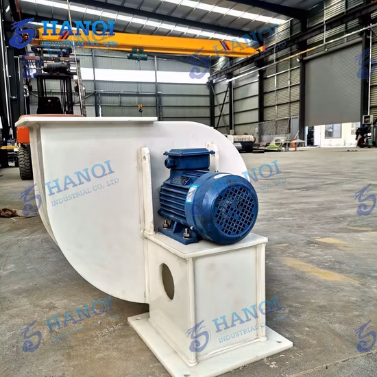 Chemical Lab PP Fume Hood Plastic Ventilation Electric Industrial Centrifugal Blower Exhaust Fan