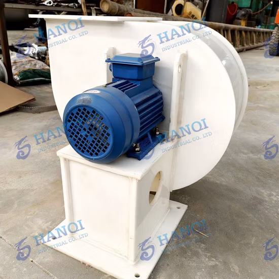 Chemical Lab PP Fume Hood Plastic Ventilation Electric Industrial Centrifugal Blower Exhaust Fan