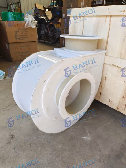 Chemical Lab PP Fume Hood Plastic Ventilation Electric Industrial Centrifugal Blower Exhaust Fan